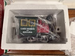 LGB 92377 “G” SCALE LAKE GEORGE & BOULDER “CASEY” 0-4-0 STEAM LOCOMOTIVE , NEW