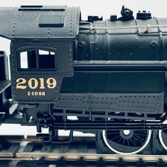 HO Scale Bachmann 2-8-0 Consolidation Steam Locomotive and Tender HOE-9