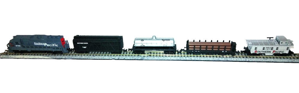 NEW High Speed Metal Products N-Scale Southern Pacific Set of 5 (Inc Engine)