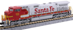 KATO 1763516 N Scale GE C44-9W BNSF 667 “Ex-SF Warbonnet” DC DCC READY 176-3516