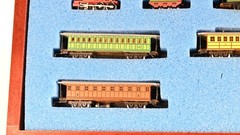 Railex Brass Stuttgart Steam Loco & Baggage & 3 Coach set Z scale
