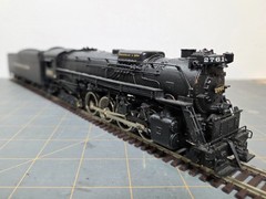 Chesapeake & Ohio 2-8-4 – K-4 Class – Pacific Fast Mail – HO Brass Locomotive