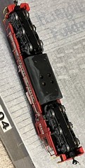 Vintage HO Road Switcher #7447 Western Maryland Train SD40 EMD P12f Athearn