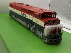 Overland Models British Columbia Railway GE DASH 8-40CM Diesel #4601 OMI-5354