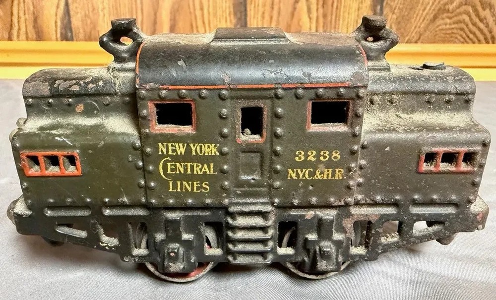 Bing 3238 New York Central Lines NYC&HR O Gauge Cast Iron Electric Locomotive Pr