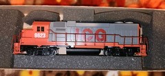 ATHEARN HO SCALE GP-38-2 “ILLINOIS CENTRAL GILF” 9623 DIESEL — EXCELLENT ICG
