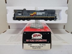 Atlas Seaboard System U36 C 7301 GE DCC PLUG Diesel Loco HO Scale