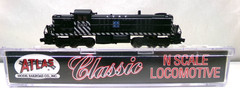N scale Atlas Santa Fe RSD 4/5 diesel engine in original box (lot N189)