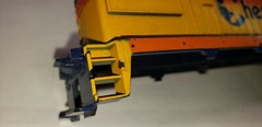 AS IS DAMAGED SHELL ONLY PART # 34000 ATHEARN BLUE BOX GE-U-28 -30