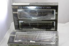 O-Scale – K-Line – PRR F Series ABA Diesel -All Powered K-2580 – Sealed Boxes
