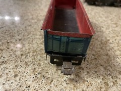 Old C.R.I.P. ROCK ISLAND 552 TIN PLATE Train Gandola Unmarked