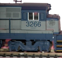 HO ATLAS 8697 GE U23B LOCOMOTIVE CSX # 3266 DC DCC INSTALLED