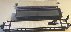 3 Vintage Metal Train Cars B&M 6927, L&N 24532 & D&RGW 50002 Kadee Birmingham