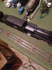 MTH Rail King Cast Metal Steam Engine And Whistling Tender