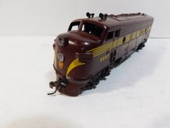Athearn Super Power Diesel Pennsylvania #9643 Brown Locomotive Tested Running #2