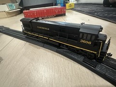 Atlas HO U36C Clinchfield #3606 #8509 DCC Lights Tested Runs Smooth w/ Box