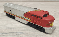 AHM TEMPO HO Scale Gauge Locomotive Santa Fe 5028 AS IS For Parts Or Repair READ