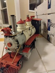 Wilson Bros G Scale Circus Train Ex Cond. Engine And Tender 1991 LOOK! FREE SHIP