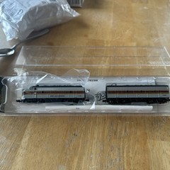 N scale Erie Lackawanna A/B Units Both Powered Only Ran To Test Number 7101 And