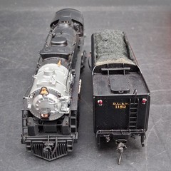HO Gauge Brass DL&W M-1 Hudson 4-6-4 #1152 Nickel Plate KTM Japan / Original Box
