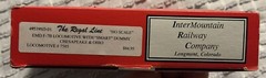 Intermountain Railway Regal Line EMD F-7B Chesapeake & Ohio 7505 **PLS READ**