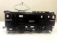 Katsumi EB10 electric locomotive (BK) – Tin rare model made in Japan