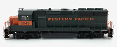 Athearn 89782 HO Scale Western Pacific GP40-2 Locomotive Road #3549
