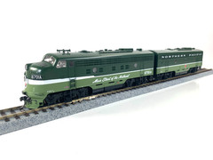Athearn Genesis HO G3201AB Northern Pacific F9AB Passenger Diesels – DCC/ Sound