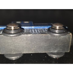 Blue Wooden Diesel Switcher Locomotive Magnetic Train Engine Toy