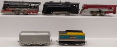 Hafner O Gauge Tin-Plate Assorted Locomotives & Tender; 2000,1010, 90131 [5]