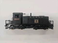 Vintage HO Scale Lindberg Lines A.T.&S.F. Engine #3647 Locomotive – See Video