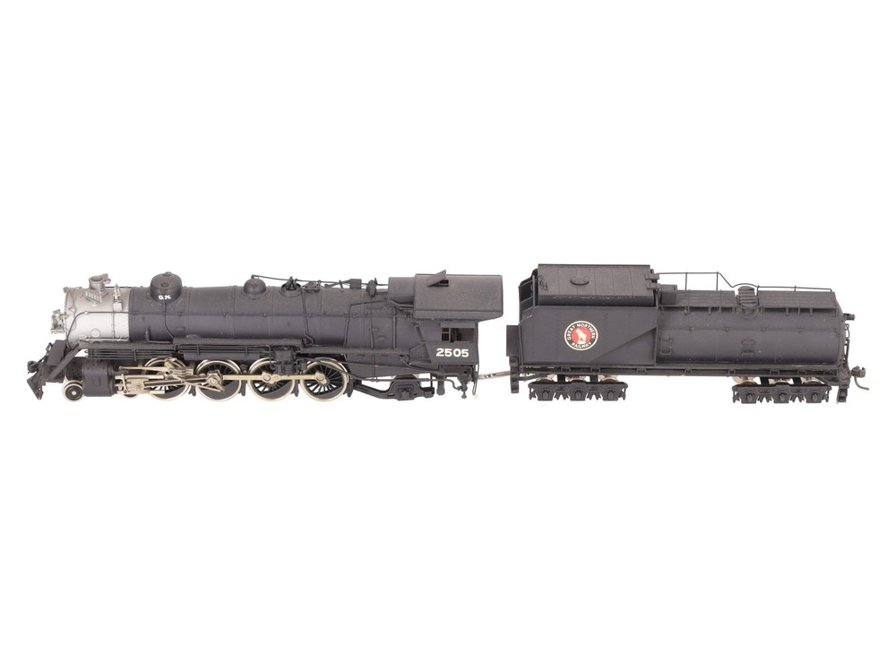 Tenshodo HO Brass 4-8-2 Great Northern Steam Loco w/ Tender #2505 – Painted