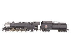 Tenshodo HO Brass 4-8-2 Great Northern Steam Loco w/ Tender #2505 – Painted