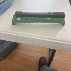 Athearn 5822 Burlington Northern U-30-C Shell Only Repainted Ho I Combine S&H