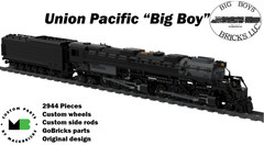 lego compatible Union Pacific Big Boy