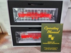 Rapido 23543 HO ALCO PA-2 PB-2 Pair GE/ALCO DEMONSTRATOR #8375 LOK SOUND DCC