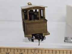 HOn30 Joe Works R206 Brass 0-4-4T Forney Steam Loco Sandy River As Is Read Desc.