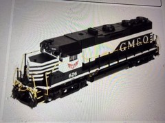 Atlas GM&O GP-35 (Low Nose) Locomotive Non-Powered (NOS) Item# 1153-1