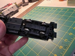 Nice Stewart Jersey Central RR Baldwin S-12 Loco HO Runs, no box, no couplers