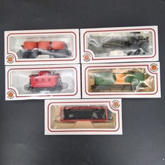 Vintage Bachman The Old Timer Train Set Lighted 4-4-0 Locomotive & Tender