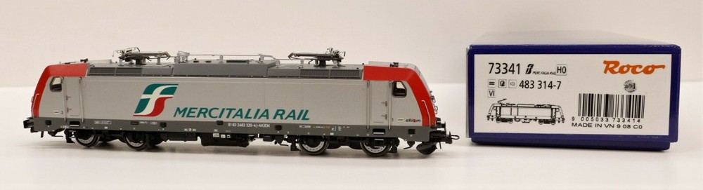 ROCO 73341 483 320 E483 Mercitalia Rail / Akiem Gray Livery, FS DCC SOUND