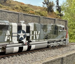 HO BLI EMD SD70ACe Gabreski Fantasy Paint USAAF #6418 Paragon 4 DC/DCC Ready