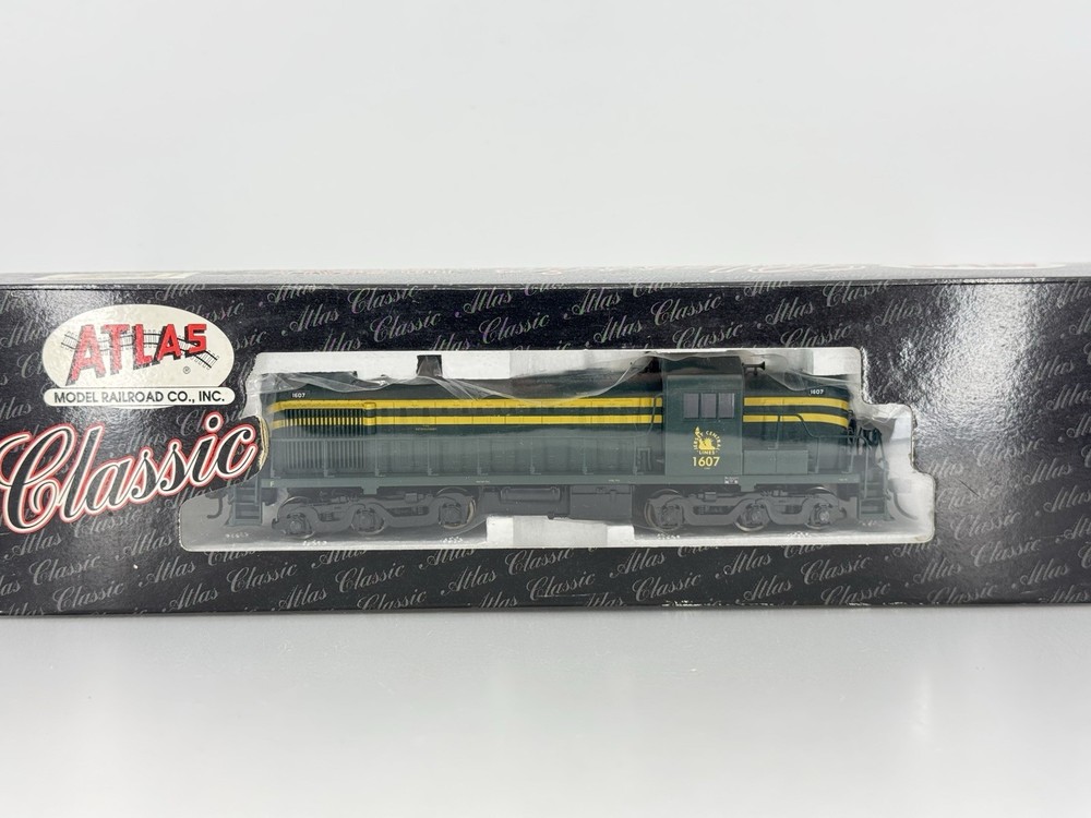 HO Atlas Classic 8492 New Jersey Central ALCO RSD-4/5 Diesel Locomotive CNJ 1607