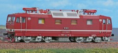 Acme 60541 Dr Br 180 Red White Band, Light Gray Trolleys