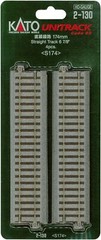 KATO HO Gauge straight line 174mm 4 pieces 2-130 Railway model supplies