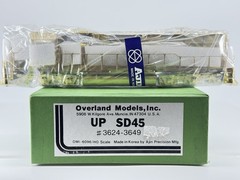HO Scale Overland Models OMI 6096 Union Pacific UP SD45 Diesel Locomotive NEW