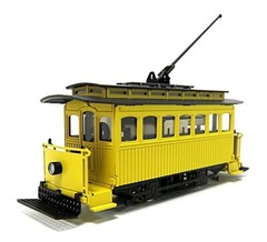 N Scale Aru-Model Vintage Streetcar Kit w/Power Drive Chassis Tram Car Trolley