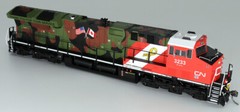 Intermountain HO GE ET44AC Tier 4 GEVO Canadian National CN#3233 DCC/SND 497109S