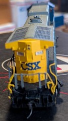 Bachman Spectrum HO Scale GE Dash 8-40CW CSX #7652 Diesel Locom DCC