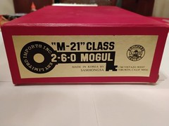Key Limited Imports Brass M-21 class 2-6-0 Mogul, Southern Pacific HO